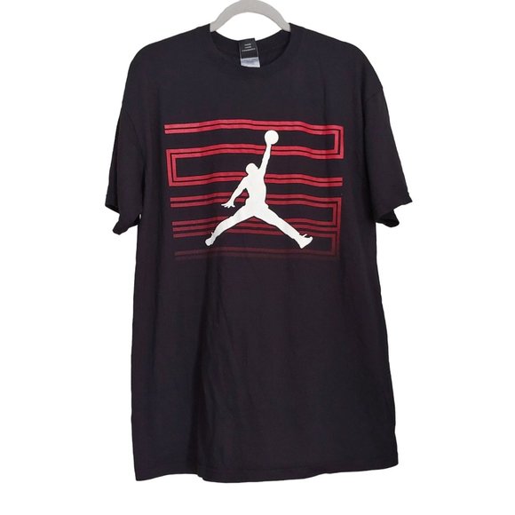 Michael Joeday Other - Michael Jordan Air Logo Mens Black T-Shirt XL